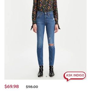 Levi’s 501 skinny jeans BRAND NEW 26w 28L